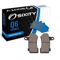 Sixity Rear Organic Brake Pads 2006 Harley Davidson VRSCA V-Rod Brembo