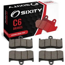 Sixity Front Ceramic Brake Pads 2013-2014 Victory Boardwalk Spoke Wheels