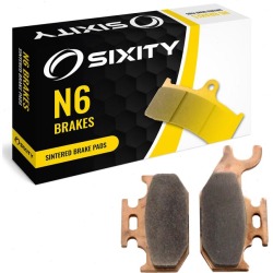 Sixity Rear Sintered Brake Pads 2004-2005 John Deere Trail Buck 650 EX