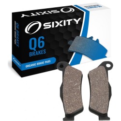 Sixity Rear Organic Brake Pads 1998-2002 BMW R1200C Euro Spoke wheel ABS
