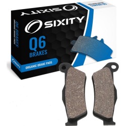 Sixity Rear Organic Brake Pads 1996-2001 BMW R850R RT Spoke Wheel ABS