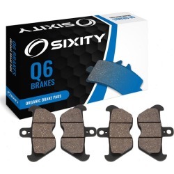 Sixity Front Organic Brake Pads 1995-1996 BMW R1100R Spoke wheel
