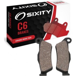 Sixity Rear Ceramic Brake Pads 1998-2002 BMW R1200C Euro Spoke wheel ABS