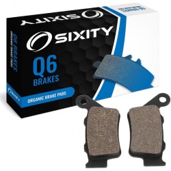Sixity Rear Organic Brake Pads 2015 Ducati Scrambler Classic Spoke Wheels