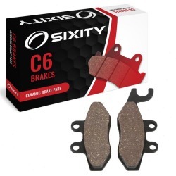 Sixity Front Ceramic Brake Pads 2010-2012 Piaggio BV 300 Tourer