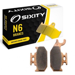 Sixity Rear Sintered Brake Pads 2004-2005 John Deere Trail Buck 650