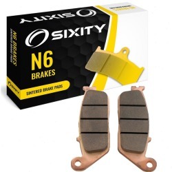 Sixity Rear Sintered Brake Pads 2013-2014 Victory Boardwalk Spoke Wheels