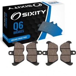 Sixity Front Organic Brake Pads 1994-2001 BMW R1100RT Spoke wheel