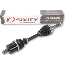 Sixity 2011 Polaris 500 Sportsman HO 4X4 Front Right XT ATV Axle - A11MH50AX AZ