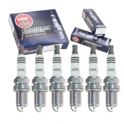 6 pc NGK Iridium IX Spark Plugs for 2001-2005 BMW 325xi 2.5L L6 found on Bargain Bro Philippines from Sixity Auto for $40.68