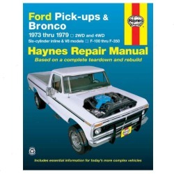 Haynes Repair Manual for 1973-1979 Ford F-100 found on Bargain Bro from Sixity Auto for USD $21.49