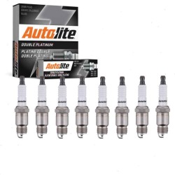 8 pc Autolite Double Platinum Spark Plug for 1975 Ford Maverick 5.0L V8 found on Bargain Bro Philippines from Sixity Auto for $43.56