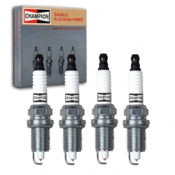 4 pc Champion Double Platinum Spark Plugs for 1996-1999 BMW 318i 1.9L L4 found on Bargain Bro Philippines from Sixity Auto for $25.85