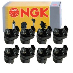 8 pc NGK Ignition Coils for 2009-2012 Chevrolet Colorado 5.3L V8 found on Bargain Bro Philippines from Sixity Auto for $310.48