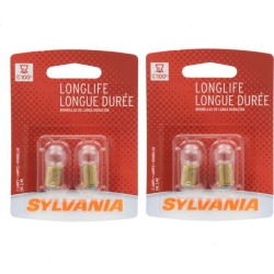Sylvania Long Life - Two 2 Packs - 57LL Light Bulb Auto Trans Glove Box High