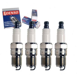 4 pc DENSO Platinum Long Life Spark Plugs for 1985-1993 Ford Escort 1.9L L4 found on Bargain Bro from Sixity Auto for USD $23.45