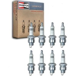 8 pc Champion Copper Plus Spark Plugs for 1970 Chevrolet Monte Carlo 5.7L V8 found on Bargain Bro from Sixity Auto for USD $19.08
