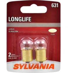 Sylvania Long Life - 2 Pack - 631LL Light Bulb Auto Trans Glove Box High