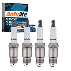 4 pc Autolite Platinum Spark Plug for 1982-1986 Chevrolet Cavalier 2.0L L4 found on Bargain Bro from Sixity Auto for USD $10.33