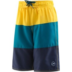 Speedo Boys Blocked Volley (4-20) : Yellow