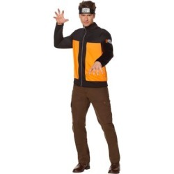Adult Male Naruto Jacket - Size ADULT EX SMALL - by Spencer's