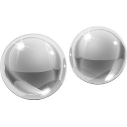 Ben Wa Balls - Icicles No. 42 Glass Ben Wa Balls - 1.25 Inch Sex Toy by Spencer's
