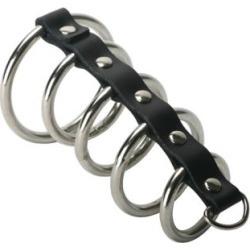 Strict 5 Ring Chastity Device by Spencer's