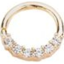 CZ Seamless Septum Ring - 16 Gauge by Spencer's