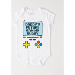 Daddys Future Gaming Buddy Baby Bodysuit - Size 6 TO 12 MONTHS - by Spencer's