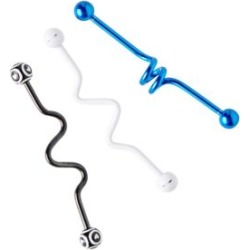 Industrial Barbell Set 3 Pack - 14 Gauge - Lifetime Warranty - by Spencer's