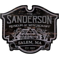 Sanderson Museum of Witchcraft Sign - Hocus Pocus by Spencer's