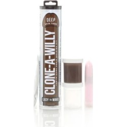 Vibrator - Clone-A-Willy Vibrator Kit - Deep Skin Tone Sex Toy by Spencer's