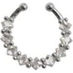 CZ Fake Septum Ring by Spencer's