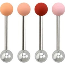 Multi-Pack Light Matte Barbells 4 Pack - 14 Gauge by Spencer's