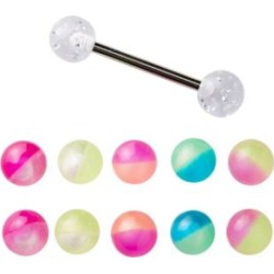Glitter Barbell with Extra Balls - 14 Gauge - Lifetime Warranty - by Spencer's