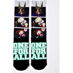 One For All My Hero Academia Crew Socks - ONE SIZE FITS MOST - by Spencer's