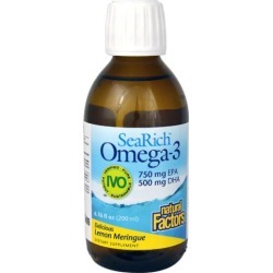 SeaRich Omega-3 Lemon Meringue 6.8 Oz by Natural Factors