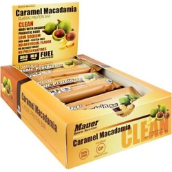 Classic Protein Bar Caramel Macadamia 12 Bars by Mauer Sports Nutrition