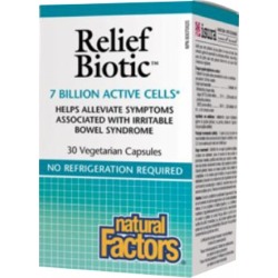 ReliefBiotic 30 Veg Caps by Natural Factors