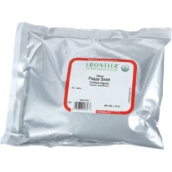 Organic Whole Poppy Seed 16 Oz by Frontier