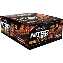 Nitro-Tech Crunch Bar Birthday Cake 12 Bars by Muscletech