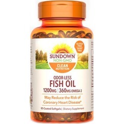 Sundown Naturals Omega-3 Fish Oil 12 X 85 Softgels by Sundown Naturals