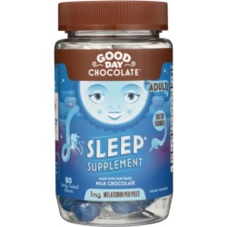 Sleep Supplement Chocolate 80 Count by Good Day Chocolate
