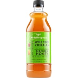 Apple Cider Vinegar with Manuka Honey 25 Oz by Wedderspoon Organic