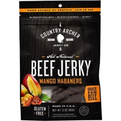 Beef Jerky Sriracha 8 Oz by Country Archer