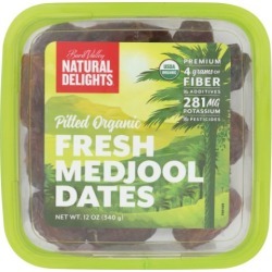 Pitted Medjool Dates 12 Oz by Natural Delights