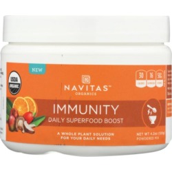 Immunity Daily Superfood Boost Powder 4.2 Oz by Navitas Naturals