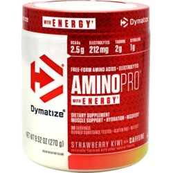 Amino Pro with Caffeine Pine Guava 30 Servings by Dymatize