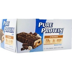 PURE PROTEIN BAR Smores 1.76 oz/6 Bars by Pure Protein