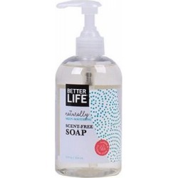 Liquid Hand Soap Scent Free 12 Oz by Better Life